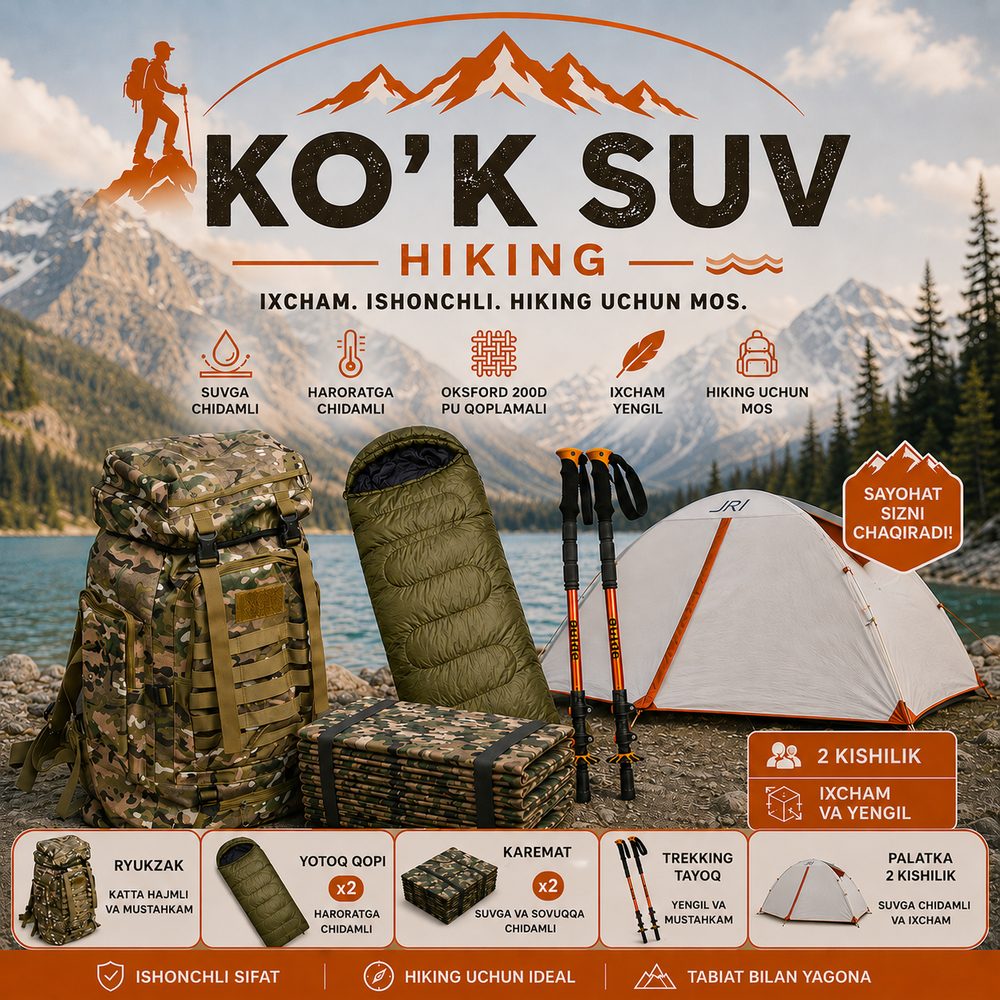 Ko’ksuv hiking
